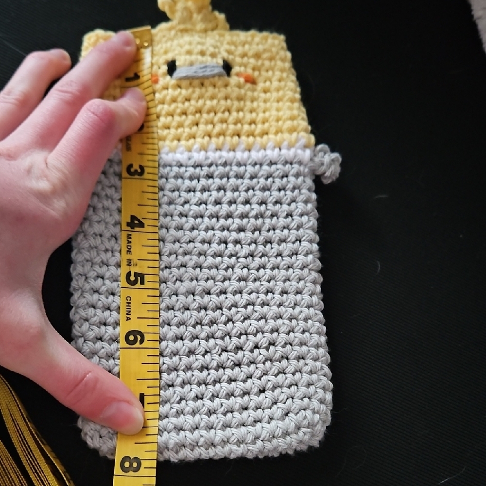 Crochet Cockatiel Phone Case